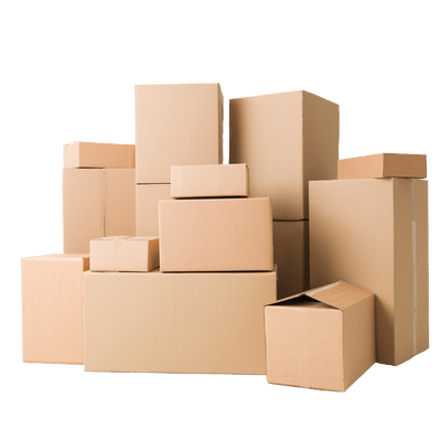 shipping boxes